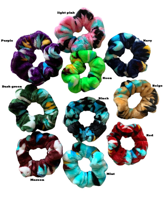 Native Design super soft Scrunchies,Scrunchy, Hair Ties, Hair Elastics