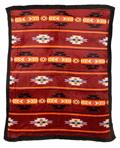 Native American Style Design Super Soft Infant- Receiving Blankets