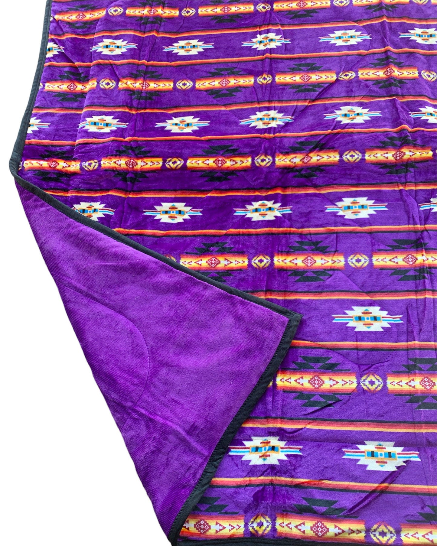 Native American Style Design Super soft and Thick Fleece Winter Warm Blanket