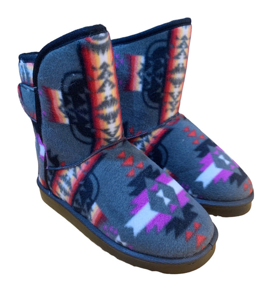 southwest native design winter boots