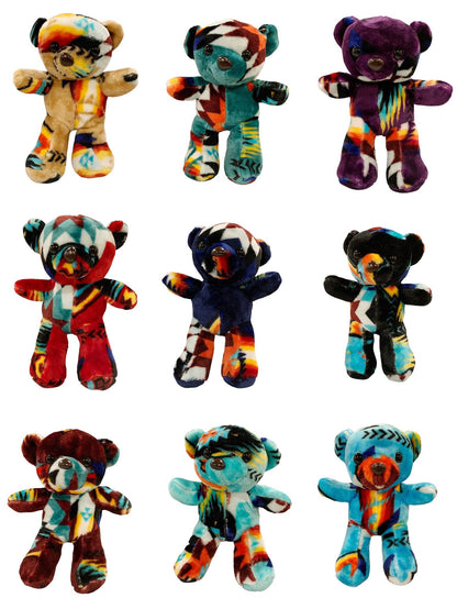 southwest native style design bear stuffed animals