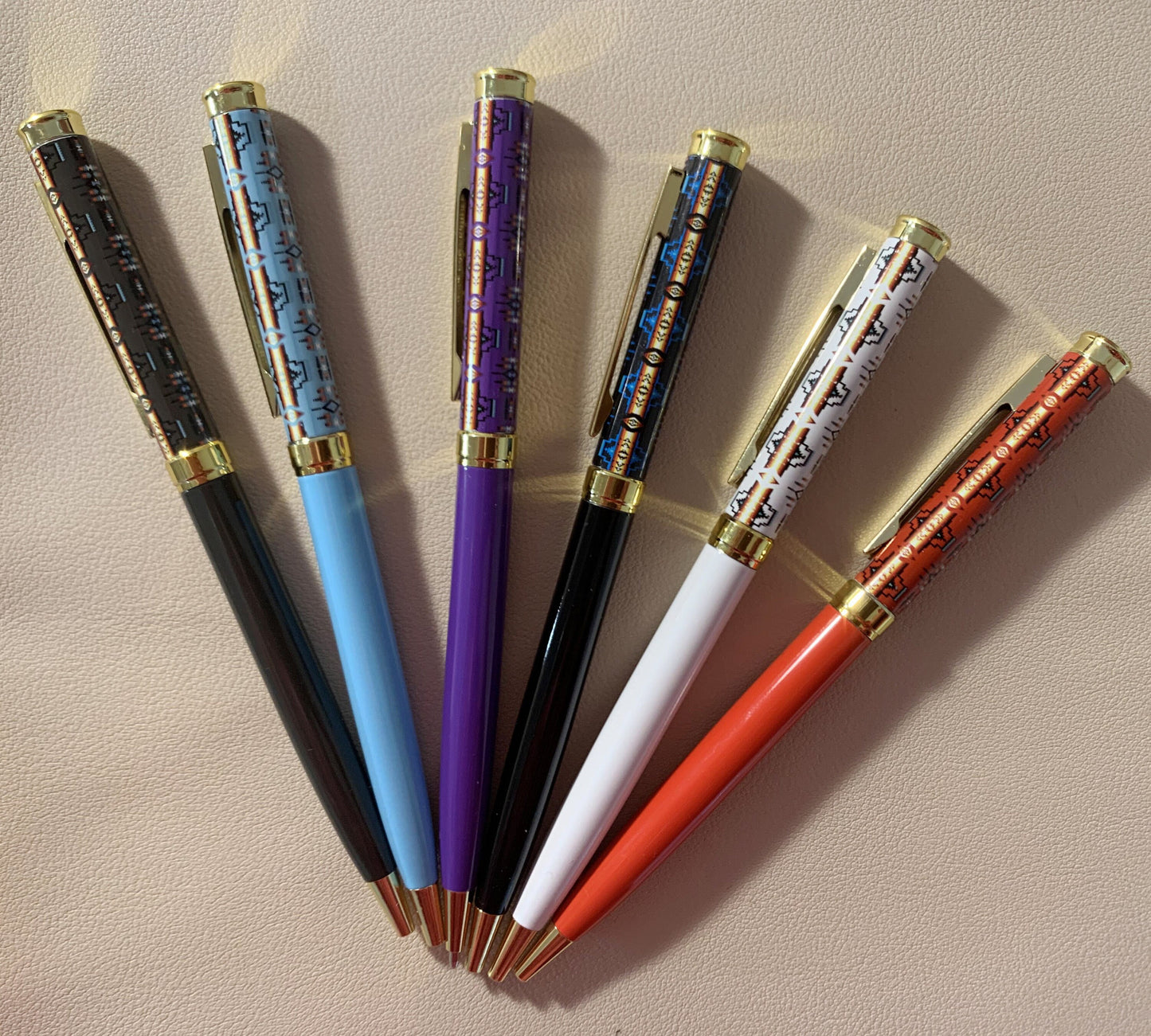 Native American Style Design Print Pens