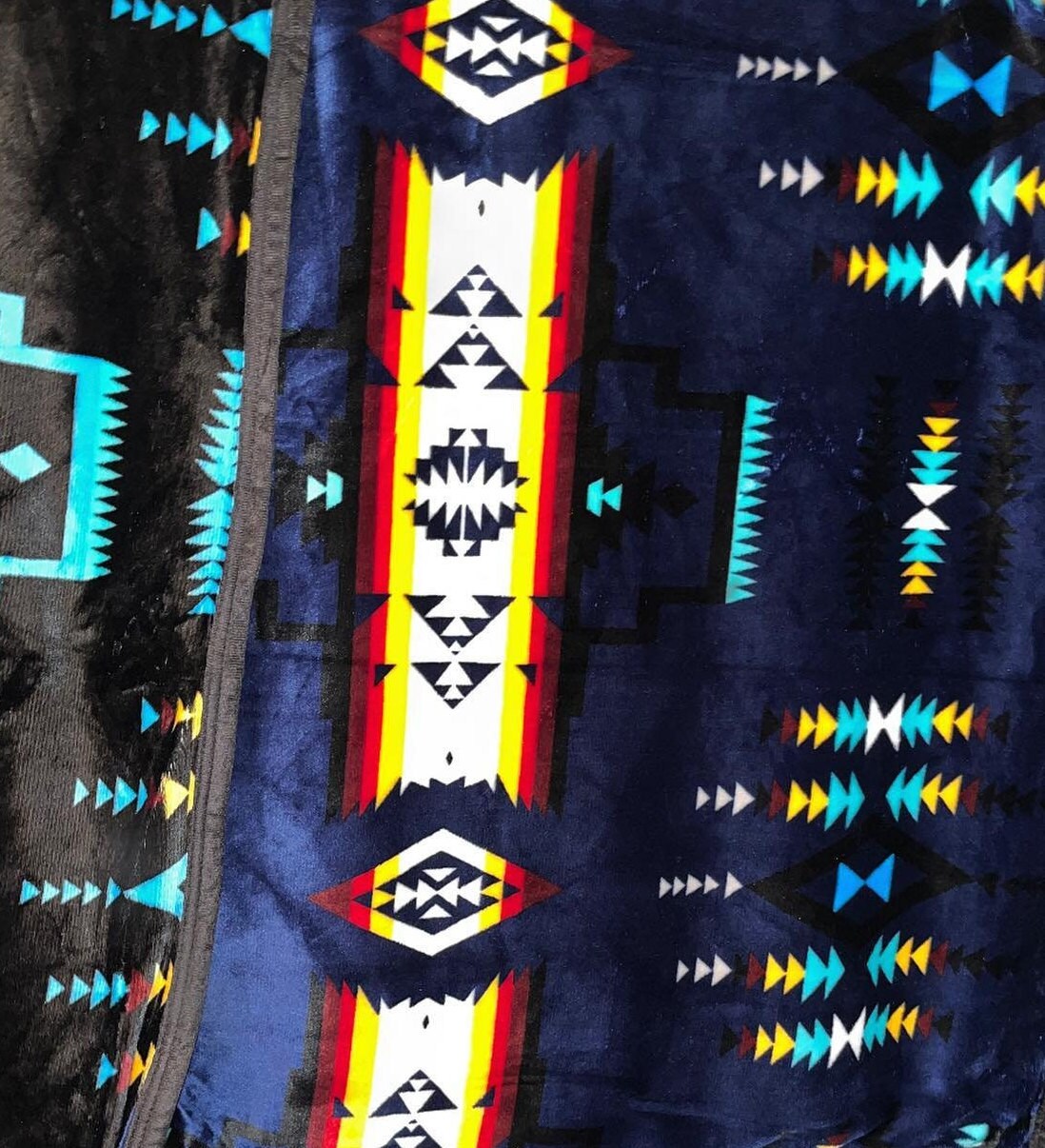 Southwest Native American Style NEW Design Super Soft Reversible Blanket