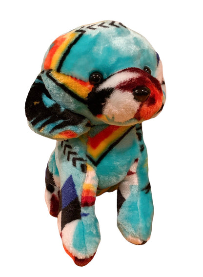 Native American Style Design Soft Dog Puppy Stuffed Animals