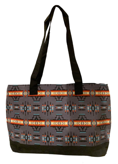 Native American Design Shoulder Tote Bag