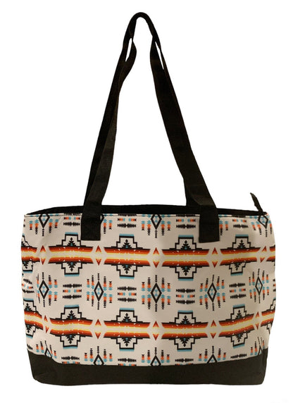 Native American Design Shoulder Tote Bag