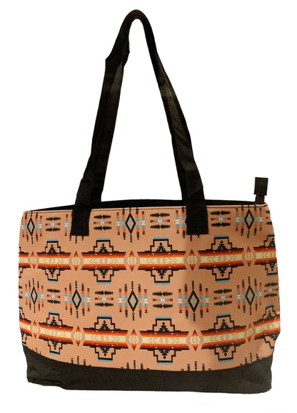 Native American Design Shoulder Tote Bag