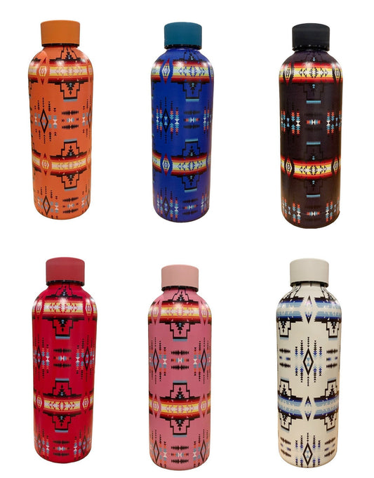 Native American Design Tumblers 500ml/ 17 Oz Stainless Steel Bottle Cup